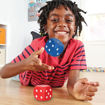 Picture of LEARNING RESOURCES GIANT FOAM DOT DICE SET OF 2